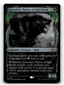 Goreclaw, Terror of Qal Sisma 27 Foil R March of the Machine: Multiverse Legends - Image 1
