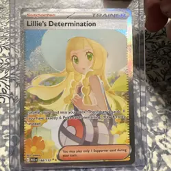 Pokemon TCG English Mega Evolution 184/132 Lillie's Determination - Image 1
