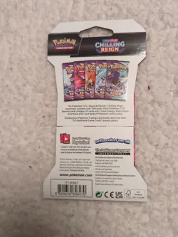 Pokemon SWSH06 Chilling Reign Booster Pack - Image 3