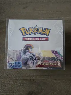 Pokemon TCG: Scarlet & Violet Paldea Evolved Factory Sealed Booster Box w/ Case - Image 1