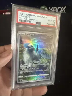 GRADED PSA 10 2022 Pokemon JPN.SWSH FA/Absol VStar Universe #191 - Image 3