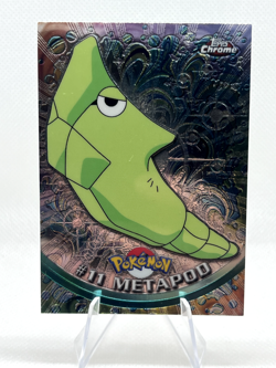 Metapod #11 Pokemon Topps Chrome - Image 1