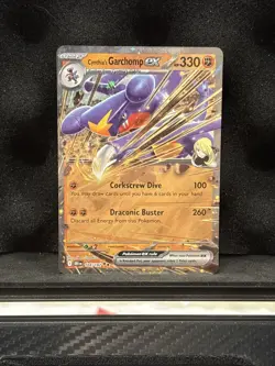 Pokemon TCG - Cynthia's Garchomp ex 104/182 Destined Rivals Ultra Rare NM - Image 1