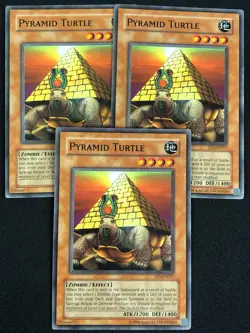 YUGIOH PYRAMID TURTLE TP5-EN017 COMMON X3 (NM) - Image 1