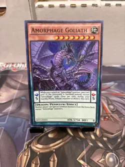 Yu-Gi-Oh! Amorphage Goliath Unlimited SHVI-EN031 Super Rare NM/LP x1 - Image 1