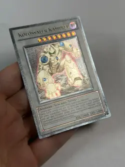 Yugioh GERMAN Colossal Fighter TU05-EN000 DE005 Ultimate Rare Promo NM - Image 3