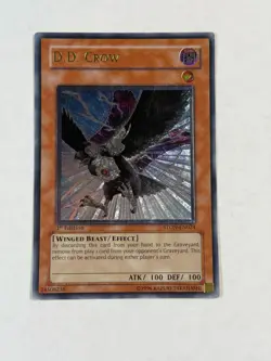 Yugioh D.D. Crow STON-EN034 Ultimate Rare 1st Edition LP #1 - Image 1