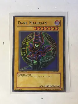 Dark Magician [1st Edition] SYE-001 YuGiOh Starter Deck: Yugi Evolution LP/MP - Image 1