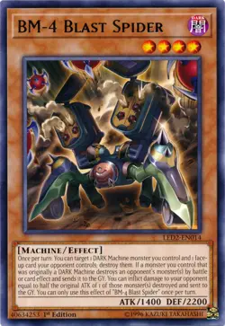 BM-4 Blast Spider - LED2-EN014 - Rare - 1st Edition Legendary Duelists: Ancient - Image 1