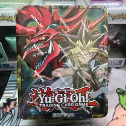 Yugioh! Yugi And Slifer Rare 2016 Mega Tin New Factory Sealed - Image 1