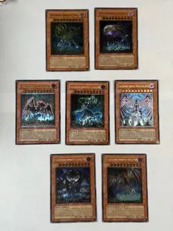 7x Earthbound Immortal Ultimate Rare 1st Edition Complete Set 5Ds Yugioh #1 - Image 1