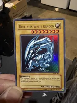 Yu-Gi-Oh! TCG Blue-Eyes White Dragon Kaiba SDK-001 Unlimited Ultra Rare - Image 1