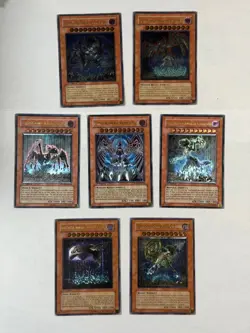 7x Earthbound Immortal Ultimate Rare 1st Edition Complete Set 5Ds Yugioh #2 - Image 1