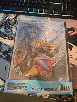 Yugioh Dark magician Girl The Dragon Knight 9 Pocket Portfolio/Binder - Image 2
