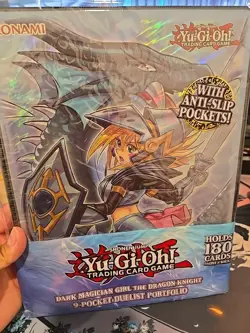 Yugioh Dark magician Girl The Dragon Knight 9 Pocket Portfolio/Binder - Image 3