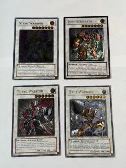 4x Synchro Monster Edison Synchron Warrior Ultimate Rare 1st Edition Lot Yugioh - Image 1