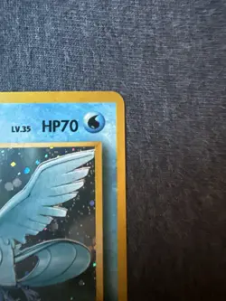 1997 Holo Articuno Japanese Pokemon TCG Card #144 Fossil - Image 5