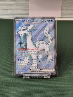 Pokemon Card TCG Chien-Pao ex 236/19 Paldea Evolved Holo English NM Near Mint - Image 1