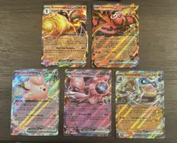 Pokemon 5 Card Lot - EX Ultra Rares NM - Image 1