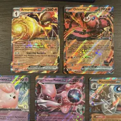 Pokemon 5 Card Lot - EX Ultra Rares NM - Image 2