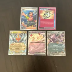 Pokemon 5 Card Lot - EX, Full Art, Ace Spec Ultra Rares NM - Image 1