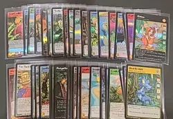 NEOPETS MYSTERY ISLAND COMPLETE SET 100/100 WOTC VINTAGE 20 FOIL CARDS ALL MINT! - Image 1