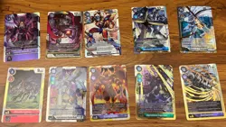 Digimon Card Game Lot of 126 Cards English Unplayed - Image 3