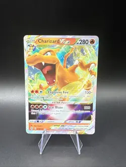 Charizard VSTAR 018/172 SWSH09: Brilliant Stars Holo Card Pokemon TCG - Image 1