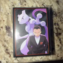 Destined Rivals Glory of Team Rocket Card sleeves 65 Count mewtwo Giovanni - Image 1
