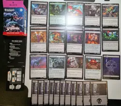 MTG Spider-Man Black Welcome Deck Incomplete 57 of 60 Cards With Box - Image 2