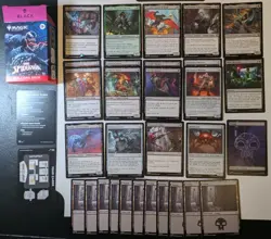 MTG Spider-Man Black Welcome Deck Incomplete 57 of 60 Cards With Box - Image 4