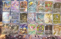 Lot Of 22 Pokemon TCG Set Rare Cards Assortment Collection IR SIR EX NM - Image 1