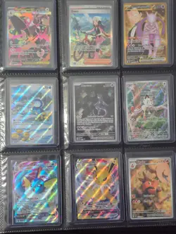 Pokemon Binder Collection Scarlet Violet Cards All Near Mint Excellent Condition - Image 1