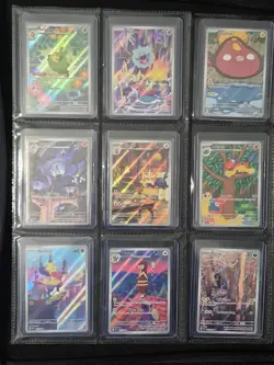 Pokemon Binder Collection Scarlet Violet Cards All Near Mint Excellent Condition - Image 2