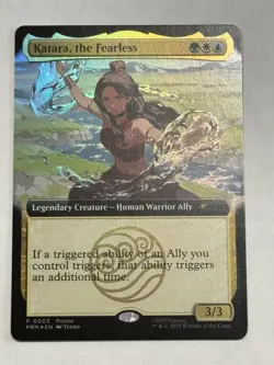 Magic The Gathering x Avatar Katara The Fearless Promo Card SDCC 2025 - Image 3