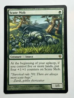 Scute Mob Zendikar 182 Regular MTG Card LP-NM - Image 1