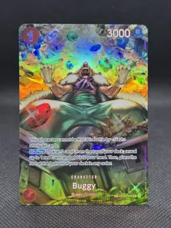 One Piece Buggy SP Wings of the Captain OP03-008 English Card NM - Image 1