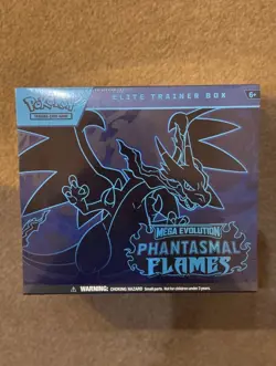Pokemon Trading Card Game TCG - Mega Evolution Phantasmal Flames ETB - IN HAND! - Image 1