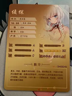 NS-08SR-12 - Goddess Story - Siesta - Detective Dead- SR Holo - Anime Waifu Card - Image 2