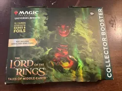 MTG Lord Of The Rings Collector Booster Contains 15 Cards Magic TCG Please Read - Image 1