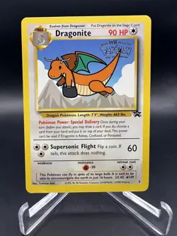 Pokemon TCG Dragonite Black Star Promo Card 5/53 RARE First Movie - Image 1