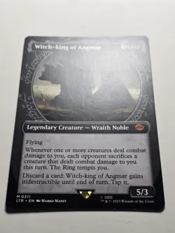 Witch-king of Angmar (Showcase) LTR 311 NM+ mtg magic lotr card mythic Near Mint - Image 2