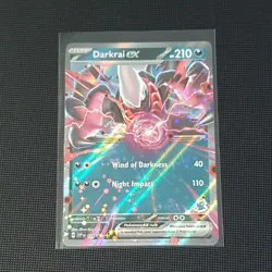 Darkrai ex SVP110 Pokemon Card Scarlet & Violet Ultra Rare Holo Promo - Image 1