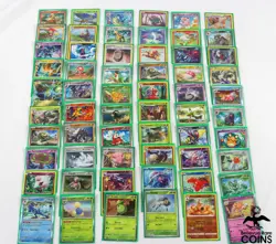 Lot of 60: 2002 Pokemon Trading Cards Assorted Holographic/Reverse Holo Cards - Image 1