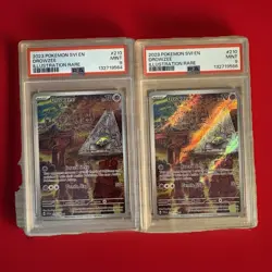 Drowzee 210/198 PSA 9 Mint Scarlet Violet Illustration Rare Pokemon Card - Image 2