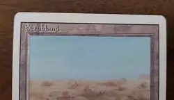 MTG Scrubland Revised Edition Regular Dual Land White Black - Image 4