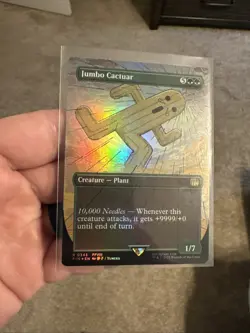 Jumbo Cactuar (Borderless) Final Fantasy Foil - Image 1