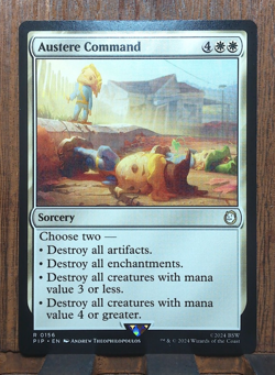MTG🎇 Austere Command FALLOUT Universes Beyond✨ NEAR MINT Pack Fresh! - Image 1