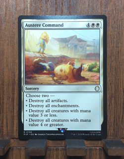 MTG🎇 Austere Command FALLOUT Universes Beyond✨ NEAR MINT Pack Fresh! - Image 2