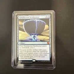 Simulacrum Synthesizer Outlaws of Thunder Junction: the Big Score Foil - Image 1